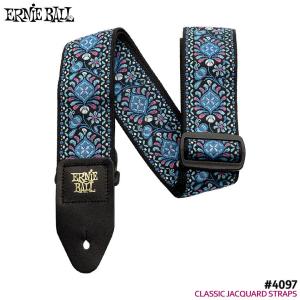 アーニーボール ストラップ 4097 INDIGO ORCHID JACQUARD STRAP｜merry-net