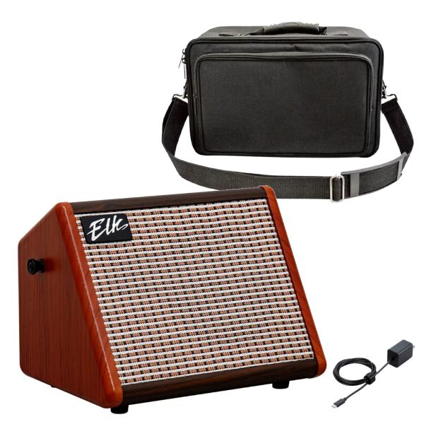 Elk ELK-15A バッテリー駆動 ポータブルPAシステム ストリートライブに便利な汎用ケースセ...