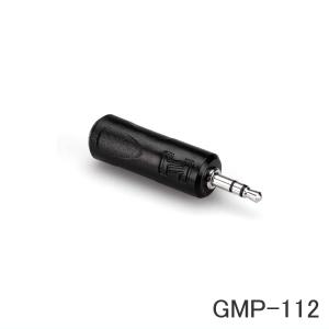HOSA ホサ ヘッドホン 変換プラグ 1/4” TRS 標準ステレオメス 3.5mm TRS ステレオミニオス ヘッドフォン 3極 GMP-112｜merry-net