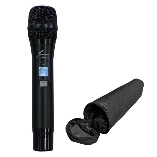 SOUNDPURE サウンドピュア 8011II ワイヤレスハンドマイク単品 ボタン式 スイッチ マ...
