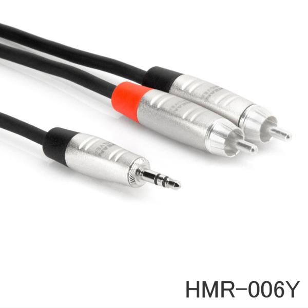 HOSA ホサ オーディオケーブル ノイトリック REANコネクタ ステレオミニオス RCAピンオス...