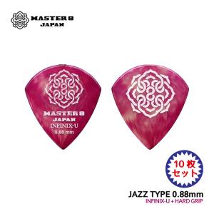 MASTER 8 JAPAN ギターピック INFINIX TEARDROP Hard Polish with