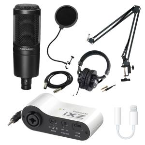 TASCAM ixz iPhone・iPad　lightning変換ケーブル + audio-technica