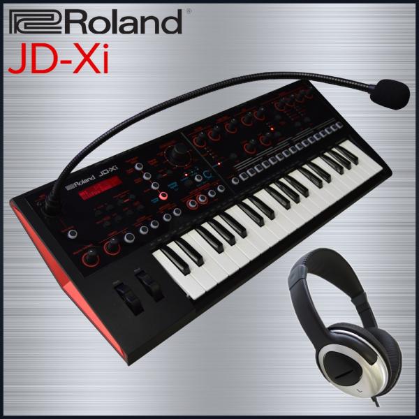 Roland シンセサイザー JD-Xi　(ヘッドフォン付きセット)ローランド