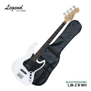 Legend エレキベース LJB-Z B WH ジャズベースタイプ レジェンド 初心者向け 入門用｜merry-net