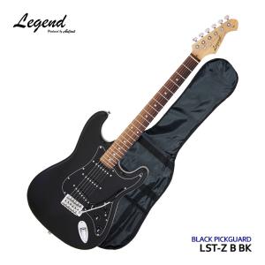 エレキギター 初心者 入門 レジェンド ストラトタイプ LST-Z BKBK