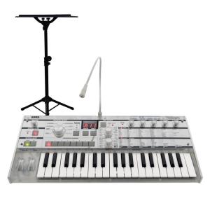 KORG コルグ microKORG クリスタル テーブルトップスタンドセット シンセサイザー 手頃なコンパクトシンセ｜merry-net