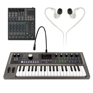 KORG コンパクトシンセサイザー micro KORG2 小型ミキサーセット｜merry-net