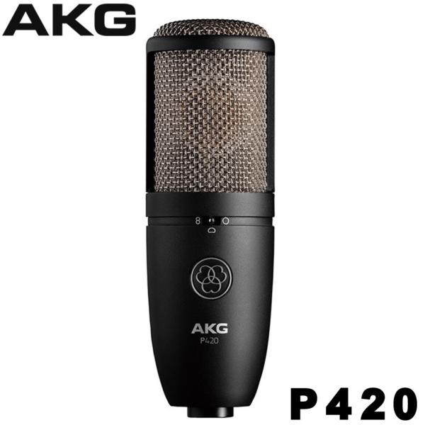 AKG P420 コンデンサーマイク (グランドピアノ/弦楽器/管楽器等に)【正規品】