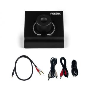 FOSTEX モニターコントローラー PC-1e ケーブルセット 標準フォン出力のキーボード等に｜merry-net