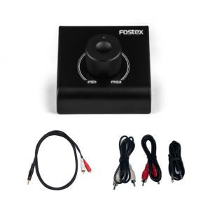 FOSTEX モニターコントローラー PC-1e ケーブルセット RCA出力のCDプレイヤー等に｜merry-net