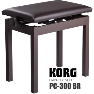 KORG（コルグ） ピアノ椅子 ブラック 角形ハンドル昇降「電子ピアノに