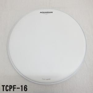 アクエリアン ドラムヘッド(2プライ・コーテッドヘッド)（AQUARIAN）タムタムなど多用途に最適 TCPF-16 16インチ｜merry-net