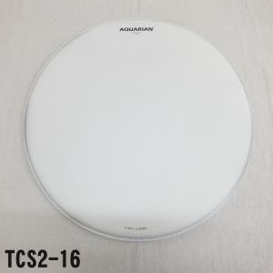 アクエリアン ドラムヘッド(2プライ・コーテッドヘッド)（AQUARIAN）タムタム用TCS2-16 16インチ｜merry-net