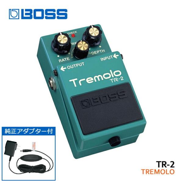 BOSS トレモロ TR-2 純正ACアダプター付 ボス エフェクター