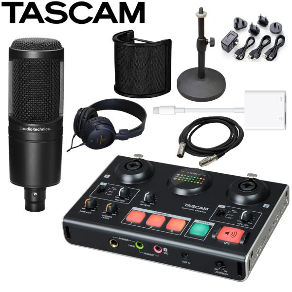 TASCAM US-42B / lightning iPhone対応 audio-technica ...