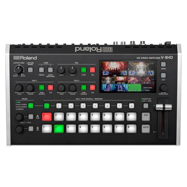 Roland ビデオミキサー V-8HD ビデオスイッチャー HDMI