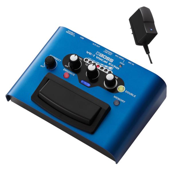 BOSS ボス VE-1 ボーカルエフェクター エコー ACアダプター付き