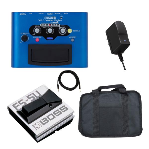 BOSS ボス VE-1 フットスイッチ ボーカルエコーセット フットスイッチ付き