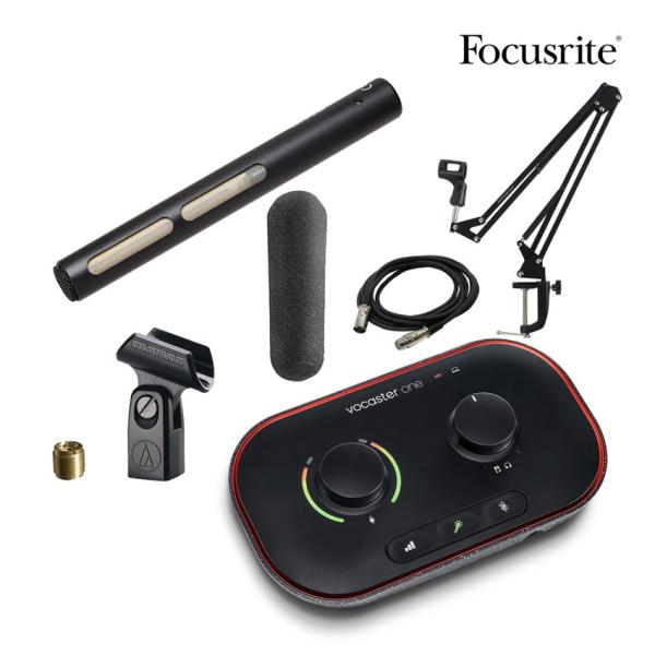 Focusrite Vocaster ONE　配信セット (ガンマイクセット)