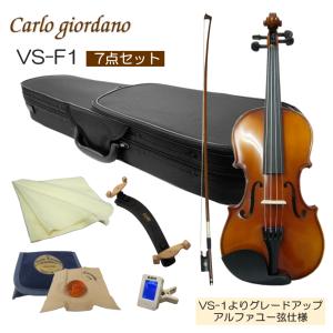 初心者向け バイオリン 調整後出荷 VS-F1 3/4サイズ 7点セット 分数サイズ カルロジョルダーノ｜merry-net