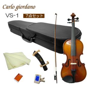 初心者向け バイオリン 調整後出荷 VS-1 1/10サイズ 7点セット 分数サイズ カルロジョルダーノ｜merry-net