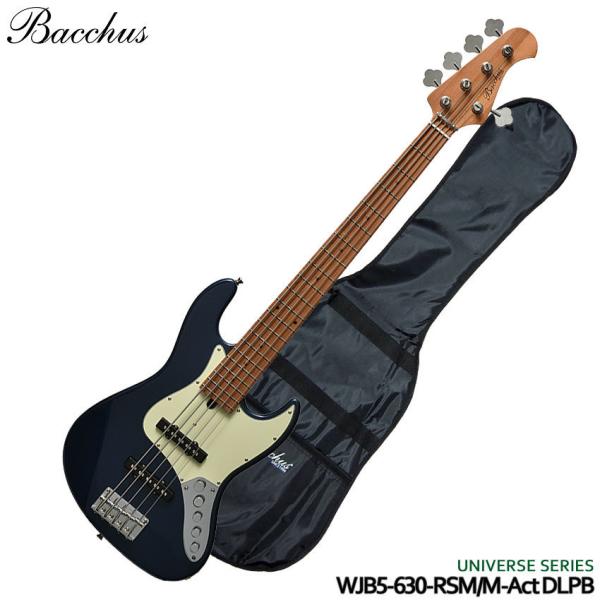 バッカス 5弦ベース WJB5-630-RSM/M-Act DLPB Bacchus