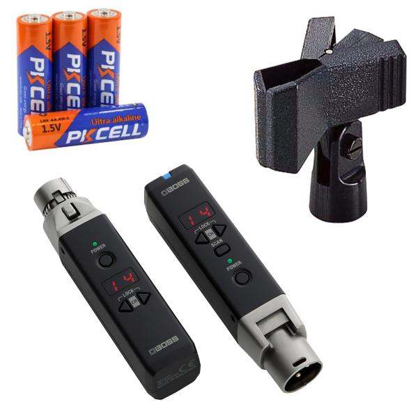 BOSS マイク用ワイヤレスシステム WL-30XLR (マイクホルダー・電池付属)