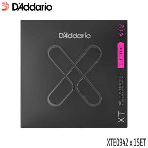 エレキギター弦 ダダリオ コーティング弦 XTE0942 1セット D'Addario ダダリオ コーティング弦 09-42 XTシリーズ｜楽器のことならメリーネット