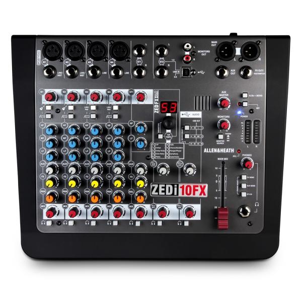 アレンアンドヒース　アナログミキサー　ZEDi-10FX (iOS対応・USBオーディオ・エフェクト...