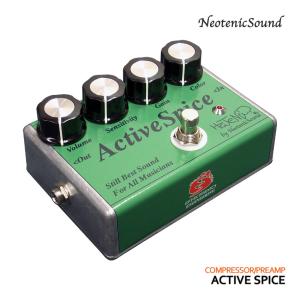 HaTeNa  by NeotenicSound コンプレッサープリアンプ Active Spice ハテナ？ネオテニックサウンド エフェクター EFFECTORNICS ENGINEERING｜merry-ys2