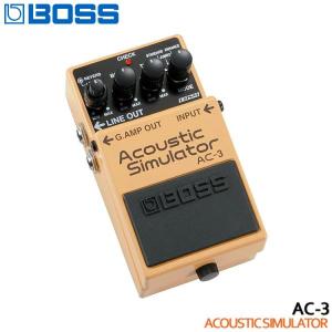 BOSS AC-3 アコースティックシミュレーター　ACアダプタ、各種ケーブル付 BOSS（楽器、器材） BOSS 【×IKEBEコラボ：アクリルキーホルダー