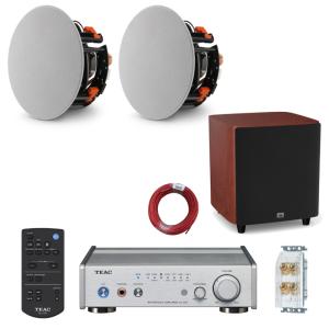 JBL 天井埋込スピーカー2本 2.1chセット プリメインアンプとサブウーファーセット Bluetooht HDMI対応
