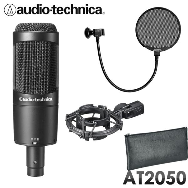 audio-technica AT2050 + STEDMAN メタルポップガード CUSTOM セ...