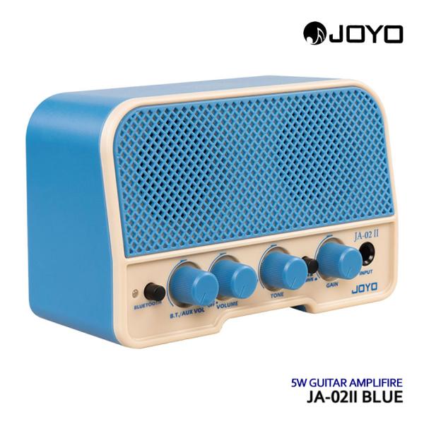 JOYO Bluetooth搭載充電式ミニアンプ JA-02 II BLUE