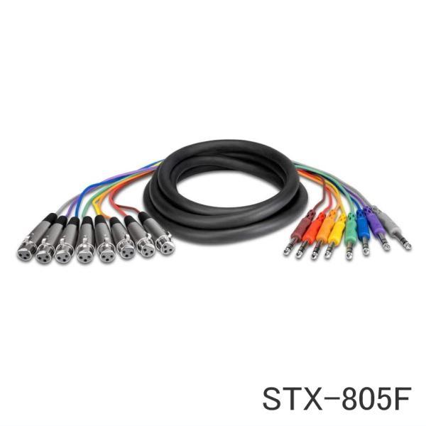 HOSA スネークケーブル 5m 8XLR F - TRS
