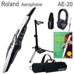 ローランド エアロフォン AE20　Roland Aerophone AE-20 （ケース/ガイドブック/スタンド/マウスピース/ヘッドフォン付き）