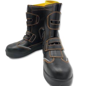 安全靴 半長靴 GD-70 舗装工事用高温耐熱性作業靴 ジーデージャパン GD JAPAN 鋼製先芯 24.5〜28.0cm JSAA A種 黒｜merry3