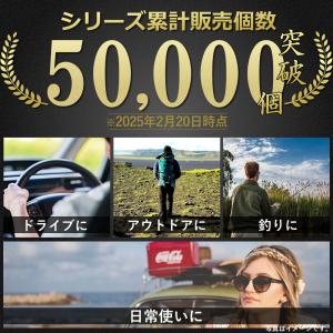 サングラス メンズ レディース UVカット 伊...の詳細画像1