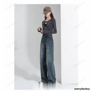 デニム レディース パンツ ジーンズ デニム ...の詳細画像4