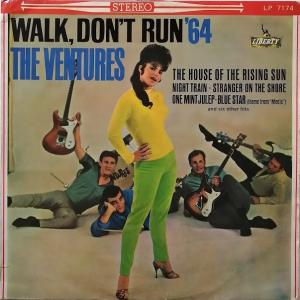 ザ ベンチャーズ THE VENTURES ウォーク ドント ラン '64 WALK, DON’T RUN ’64 LP-7174 中古LPレコード 12インチ盤 赤盤 アナログ盤｜mersey-beat