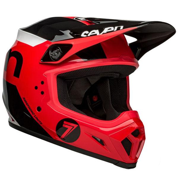 BELL MX-9 Mips Seven Phaser Gloss Red/Black