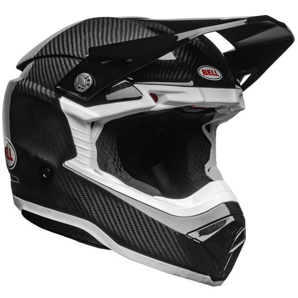 BELL Moto-10 Spherical Gloss Black/White