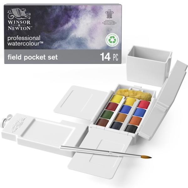 Color:フィールドボックスセット Winsor ＆ Newton ウィンザー＆ニュートン 水彩絵...
