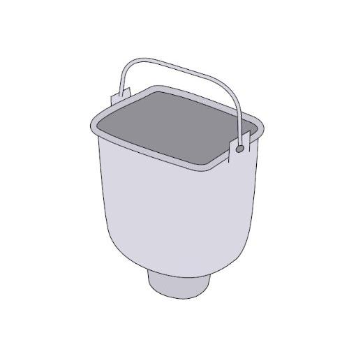 パナソニック Panasonic ホームベーカリー 小麦用パンケース 完成品 ADA12-176