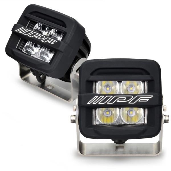 Style:ランプ_PatternName:ダブル IPF フォグランプ LED 2インチ 角型 2...
