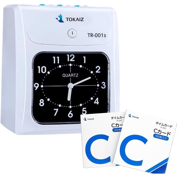 Color:a_タイムカード200枚付き TOKAIZ タイムレコーダー タイムカード レコーダー ...