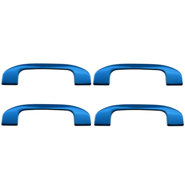 BRIGHTZ スカイライン V36 ステンレスメッキアシストグリップカバー 4PC 青 【 INT...