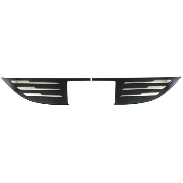 BRIGHTZ ノア 90 95 ステンレスリアライセンスサイドパネル 2PC 【 LICENSE−...