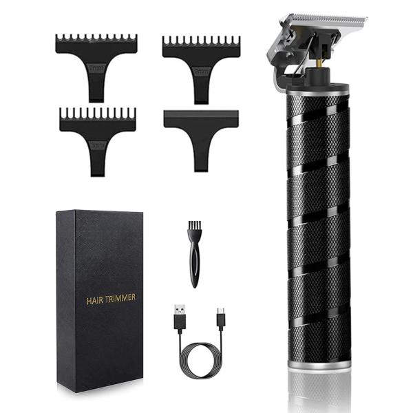 Color:Black 黒 【新登場】 電動バリカン メンズ メンズ スキンヘッド シェーバー 0....